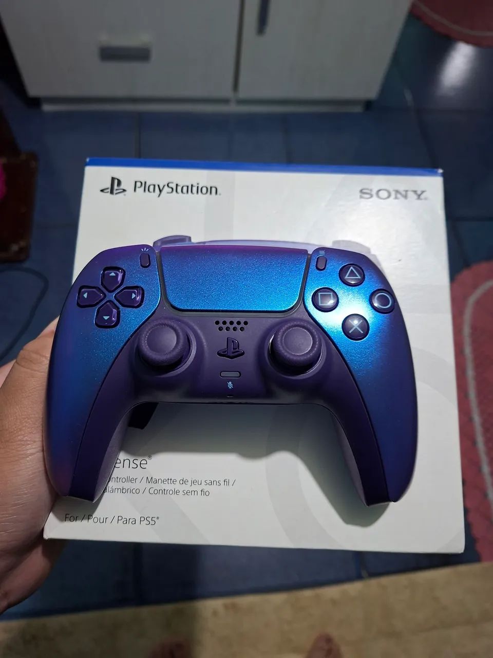 Controle Ps5 Chroma Indigo 
