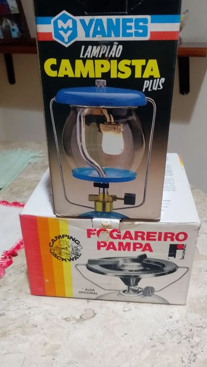 Equipamento para camping 