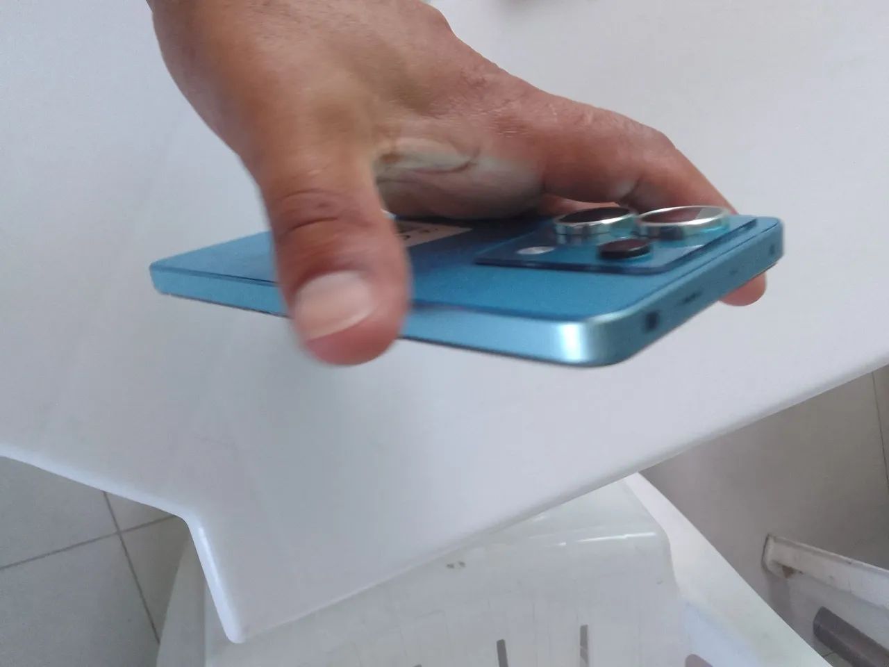 Xiaomi Red note 13 pro 5g Visor queimado - Foto 4