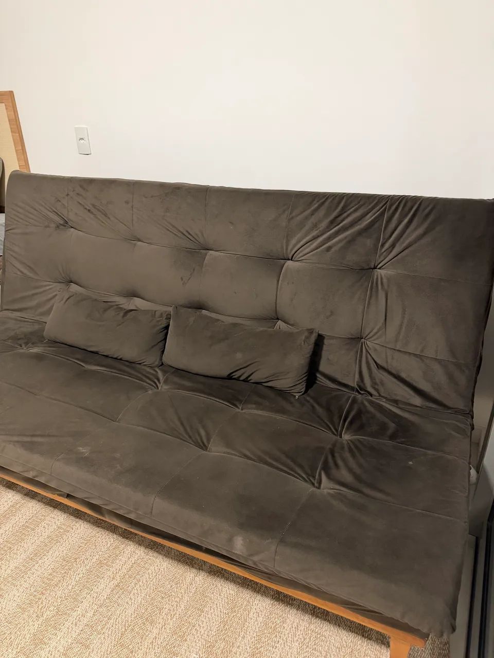 SOFÁ CAMA MARROM  - Foto 5