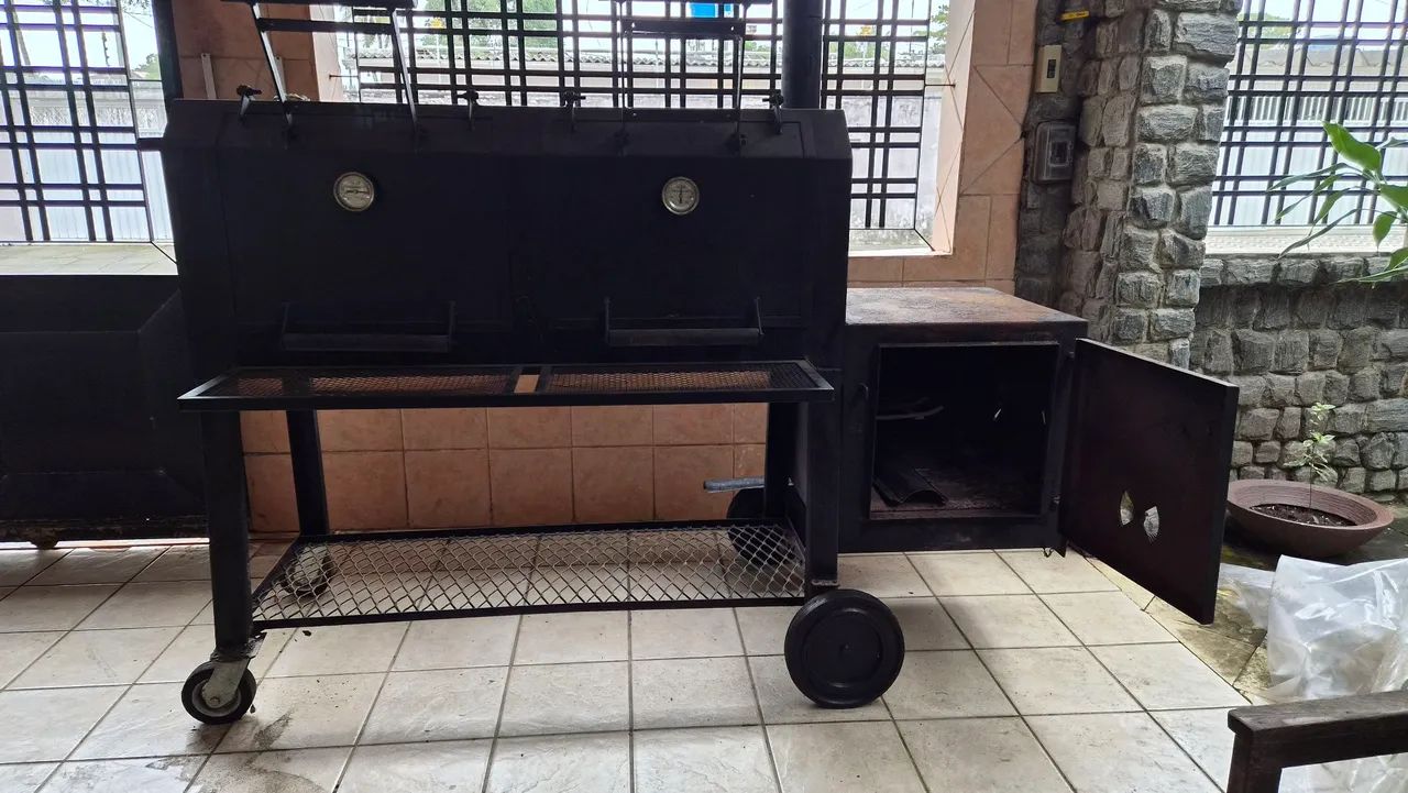 Pit smoker - Defumador - Foto 2