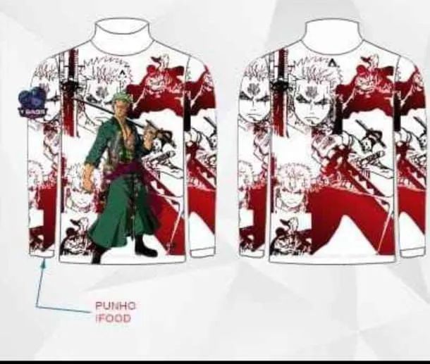 Blusas manga longa punho e gola proteção UV  - Foto 5