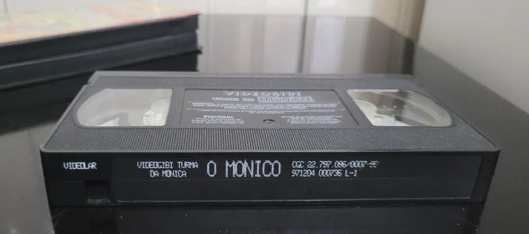 Fita VHS Videogibi Turma da Monica O Monico - Foto 5