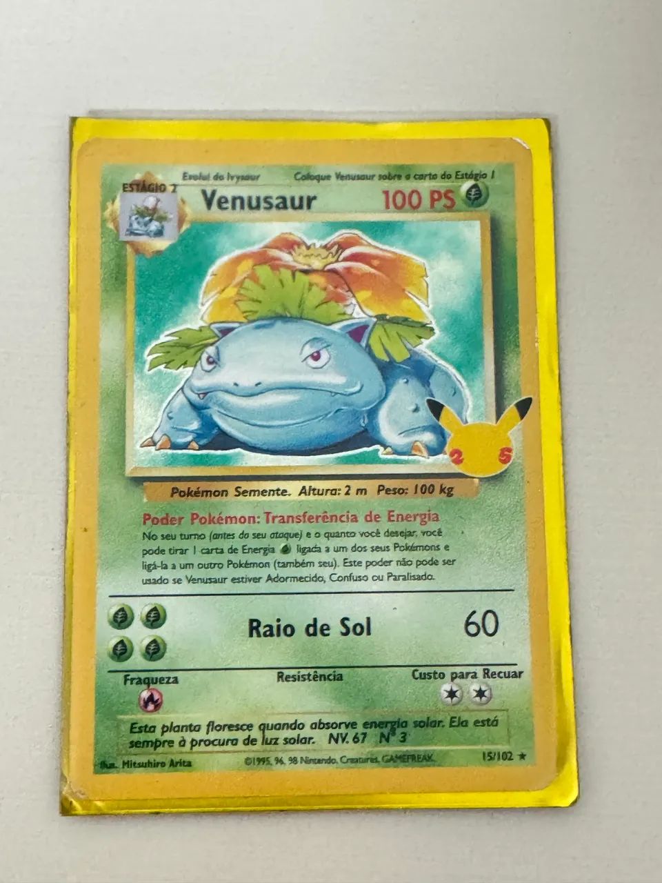 Coleção de Pokémon ; Moltres de Galar , Bitto e  Venusaur - Foto 3