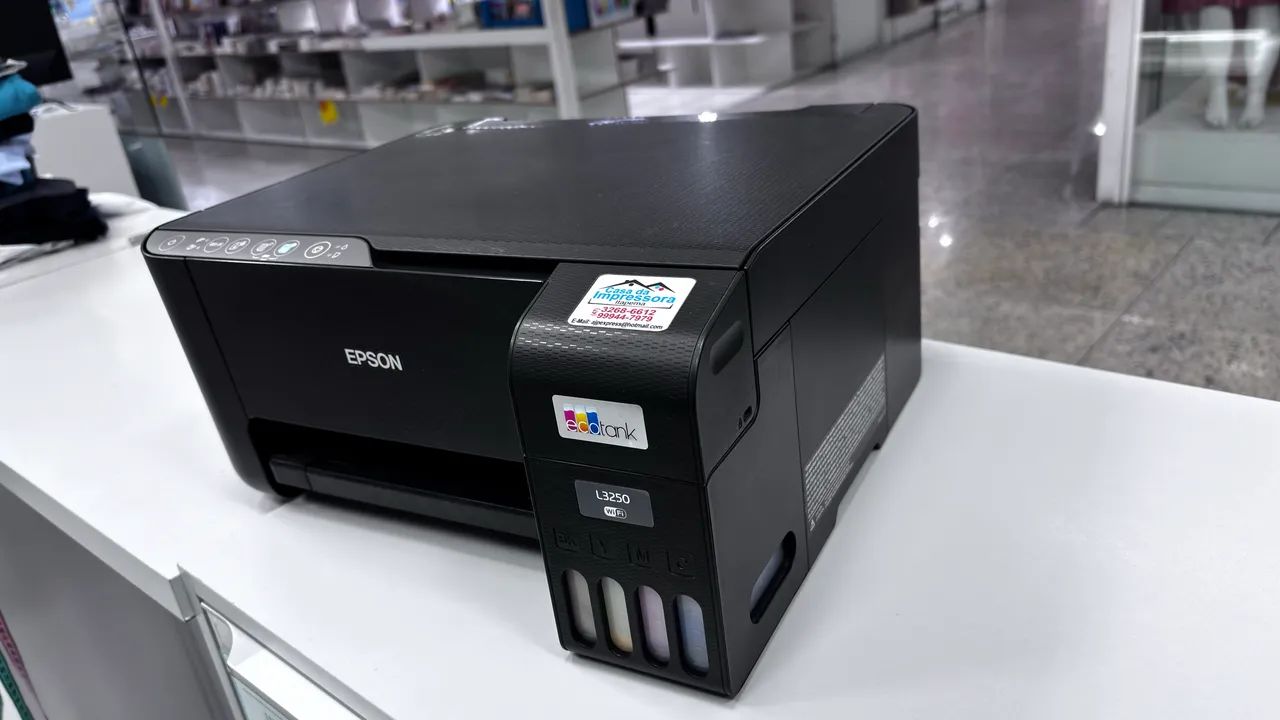 Impressora Epson EcoTank L3250 adaptada para sublimação - Foto 4