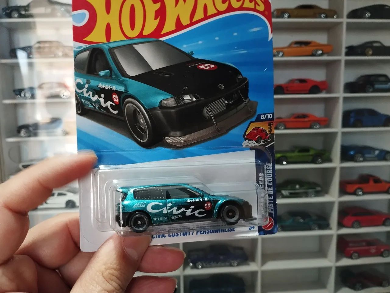 Miniatura Honda Civic Hotwheels.  - Foto 3