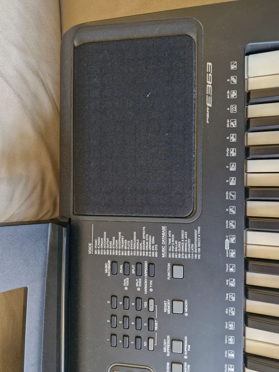yamaha psr e363