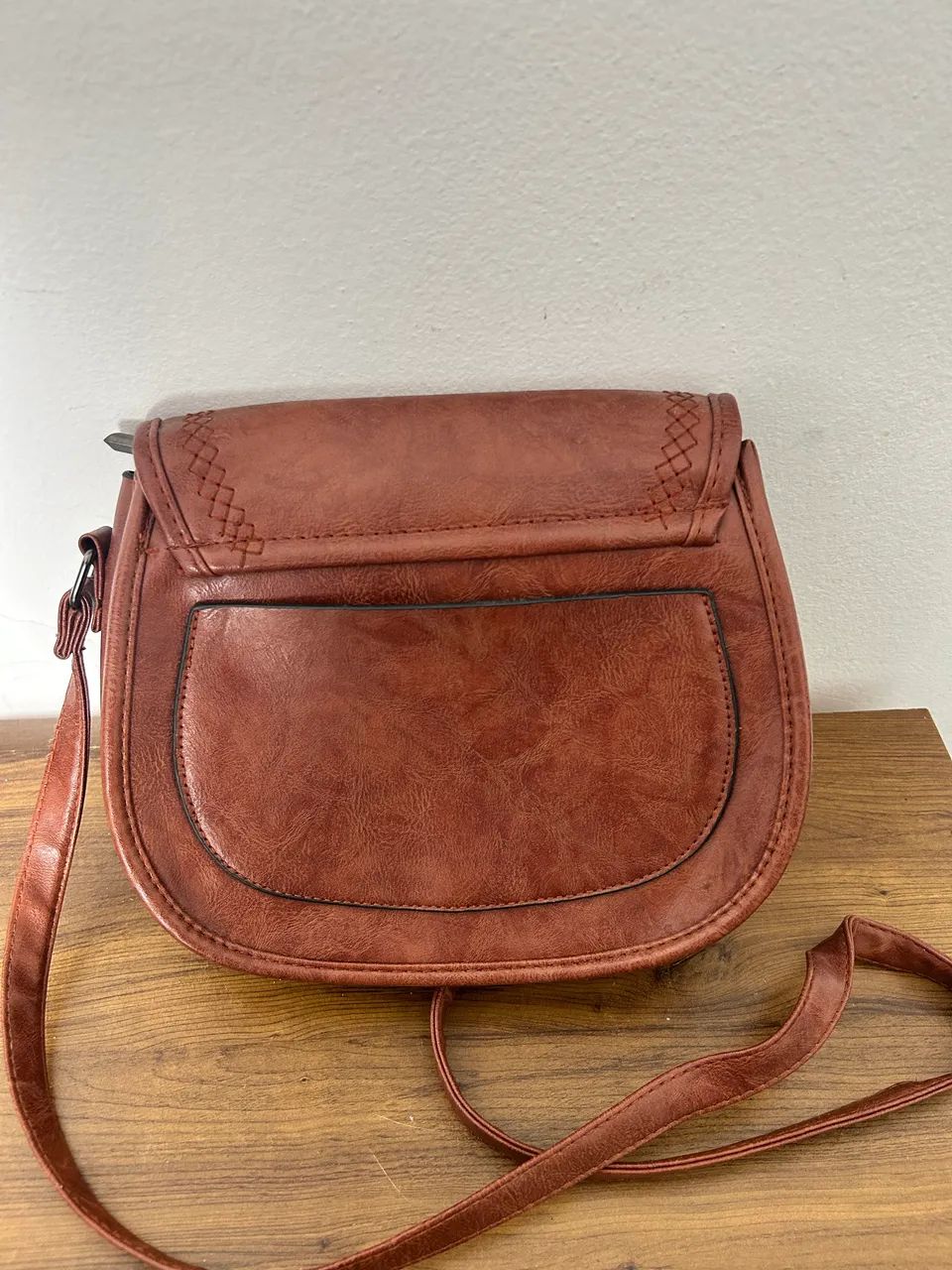 Bolsa pequena marrom - Foto 3