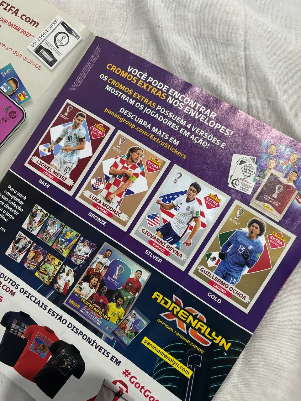 Álbum da copa 2022 COMPLETO  - Foto 3