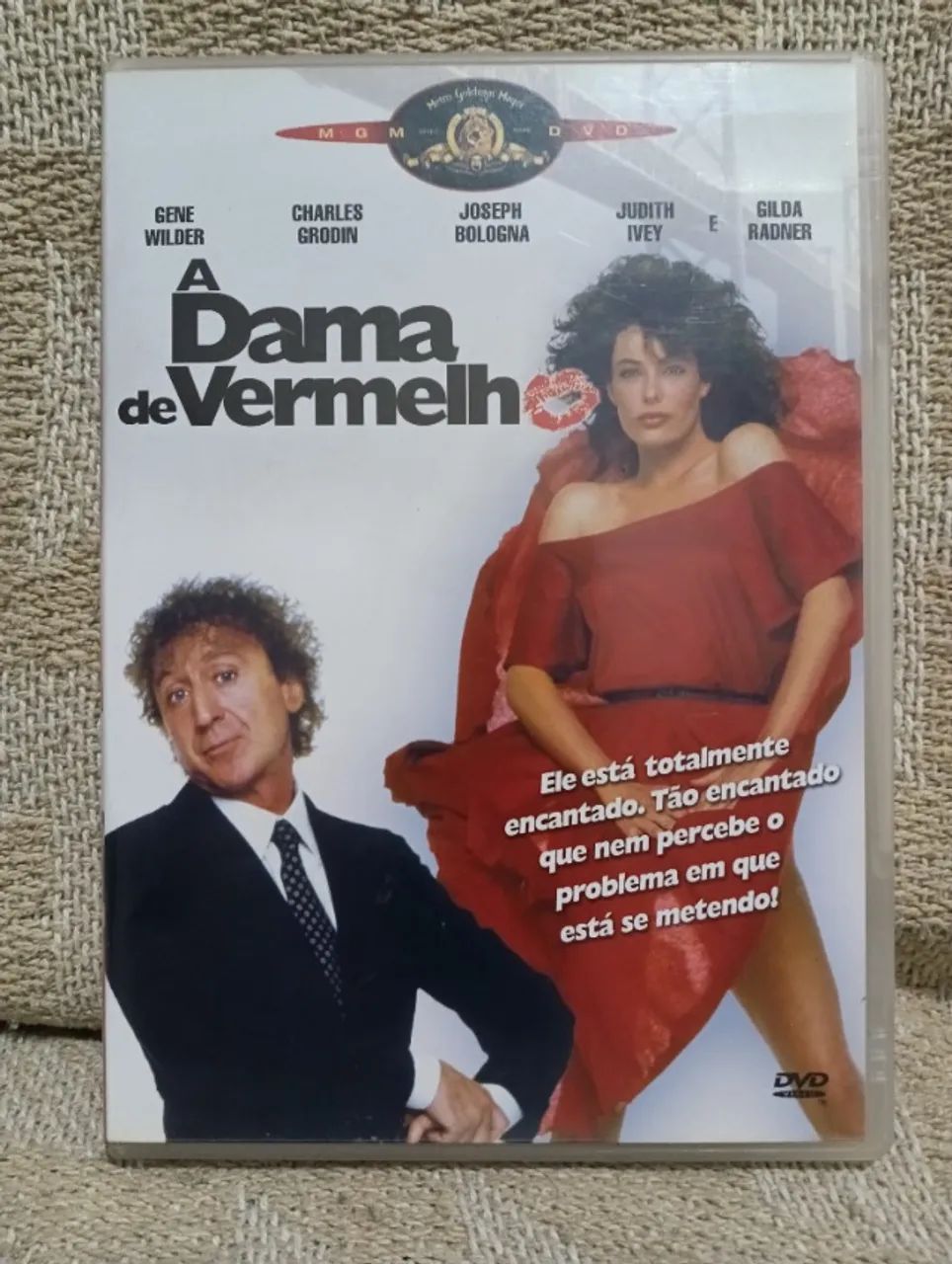 DVD Original A Dama de Vermelho