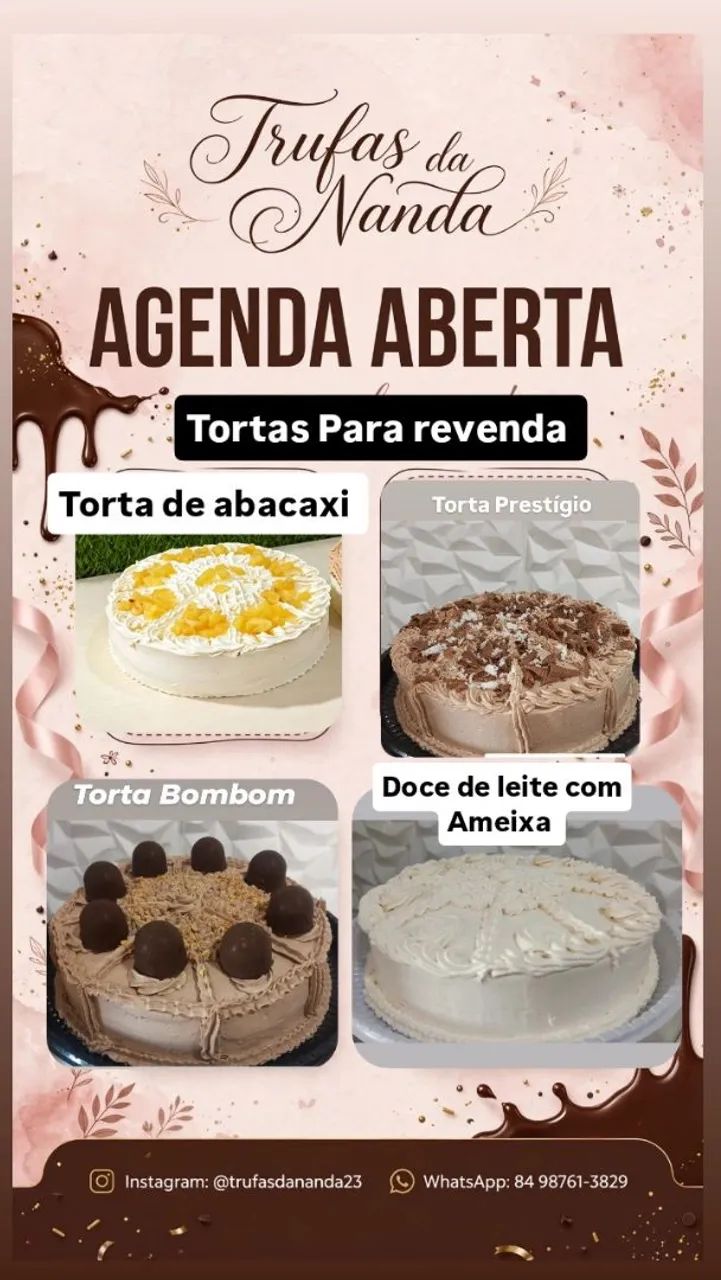 Tortas Para revenda 