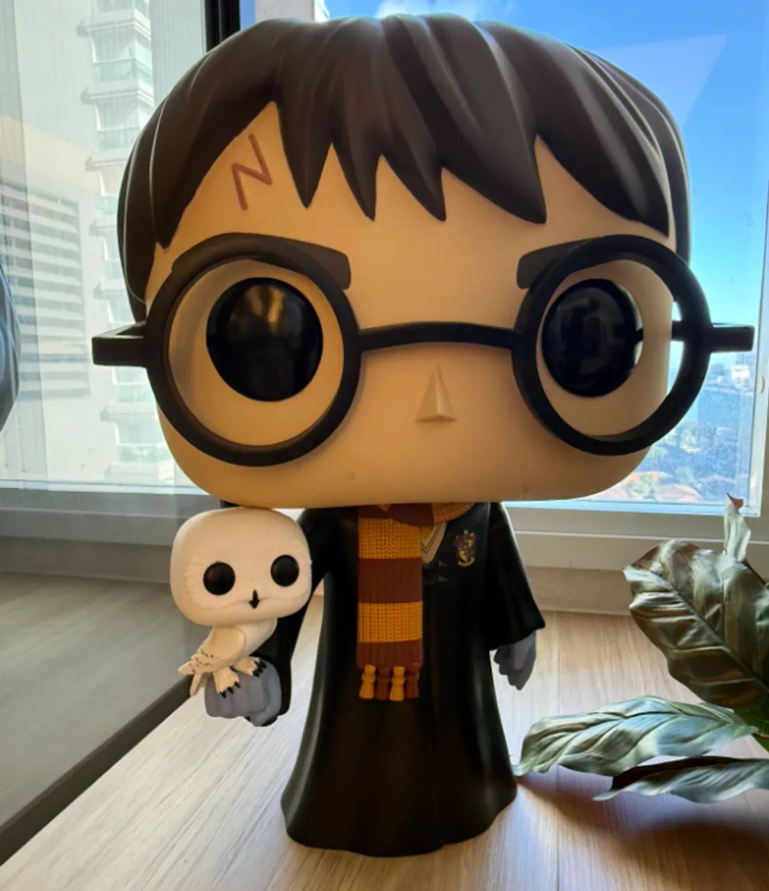 Funko Pop! Filme Harry Potter With Hedwig 01 18 Polegadas 45 Cm - Foto 4