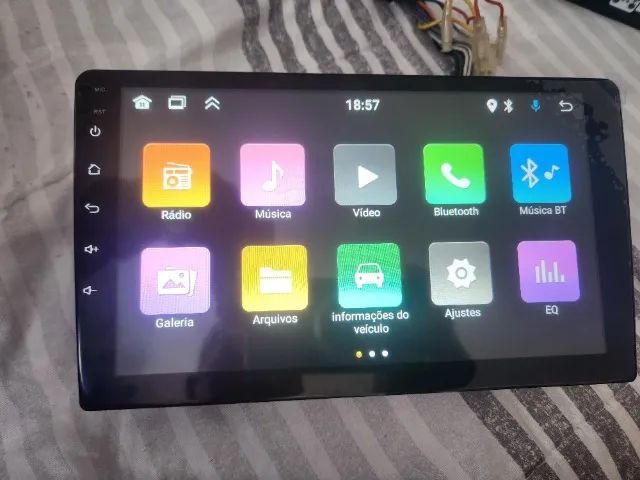 Multimídia 9 pol Android 4gb Ram Carplay - Foto 4