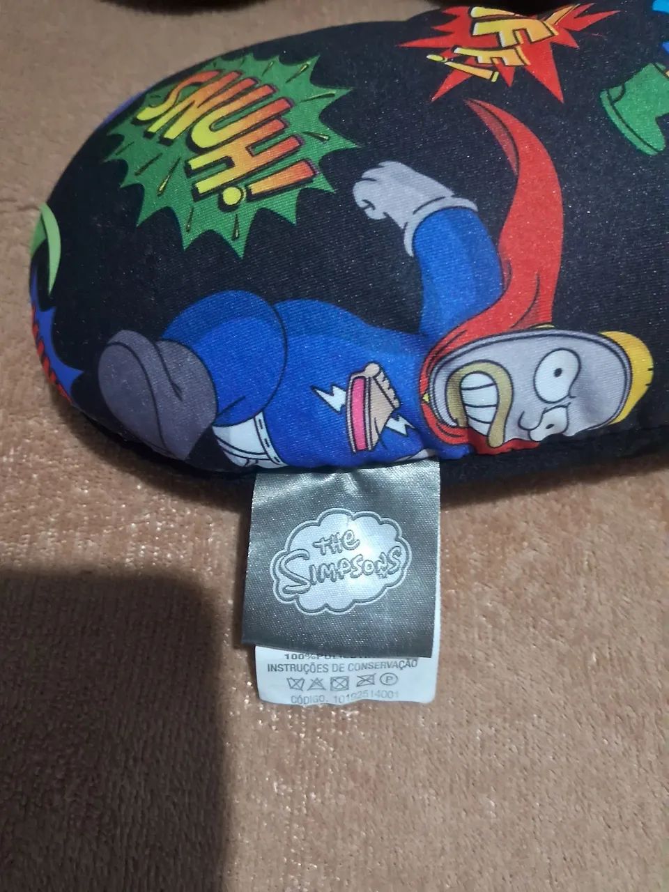 Almofada De Pescoço Micro Pérolas Família Simpsons - Foto 2