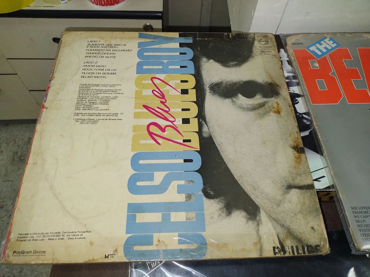 Celso Blues Boy LP Disco de vinil, original, envio qq local. - Foto 2