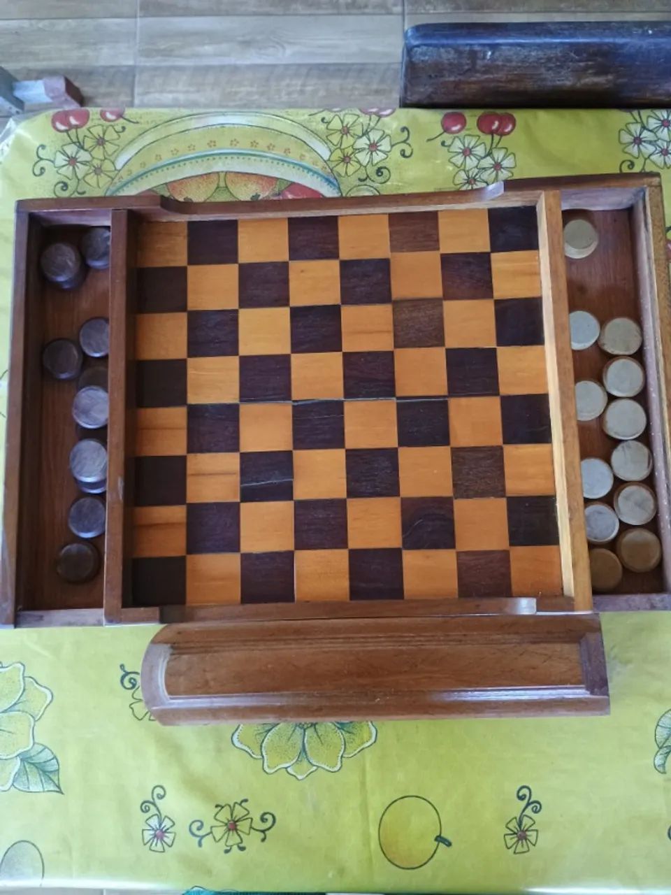 jogo. dama de madeira - Foto 3