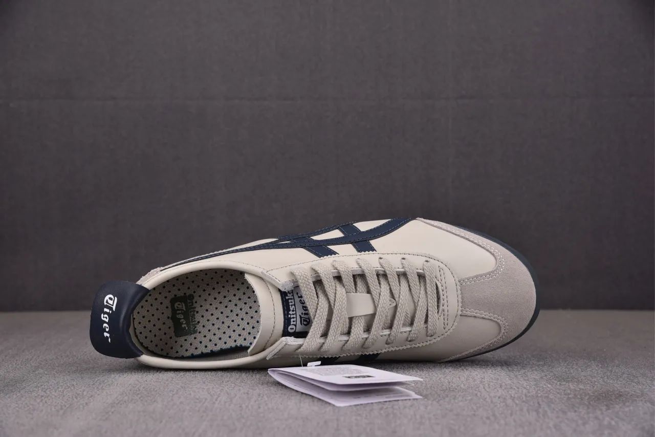 (do 34 ao 43) Tênis Onitsuka Tiger azul e branco - Foto 3