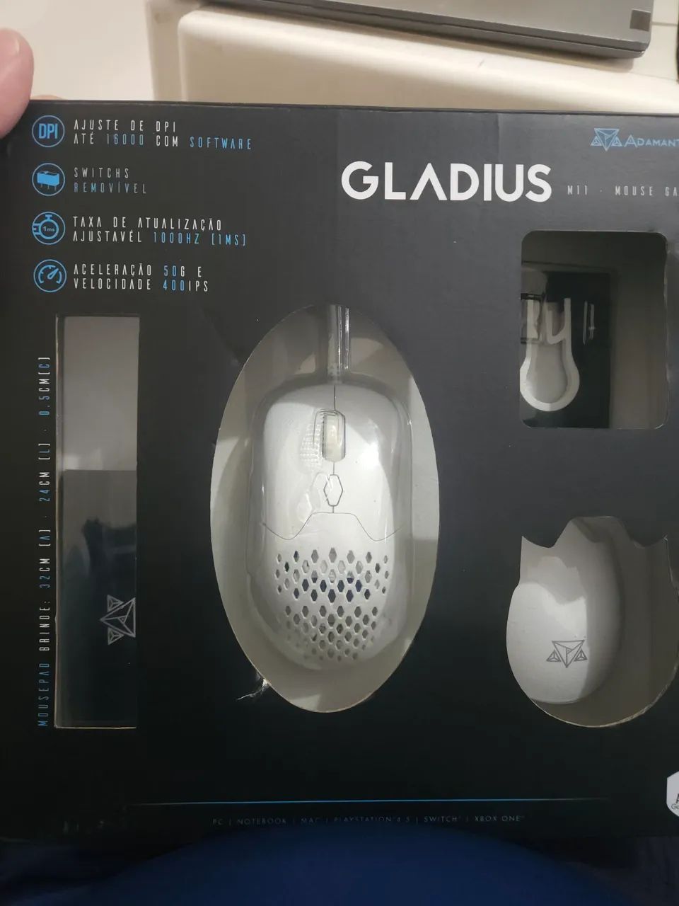 Mouse Adamantiun Gladius M11
