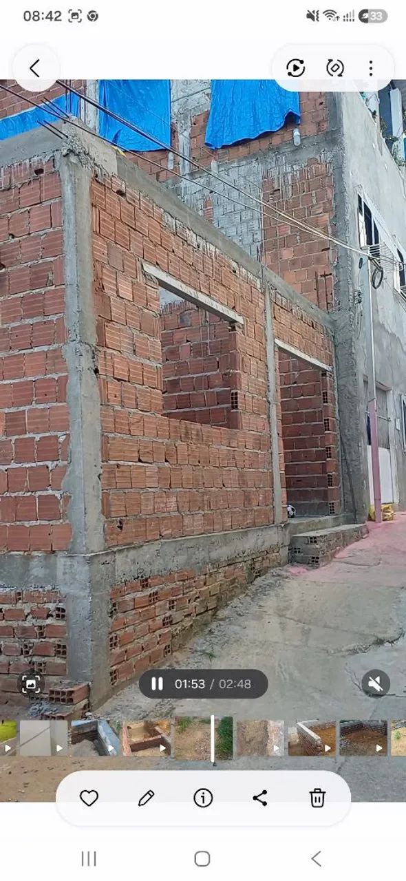 Casa em acabamento 