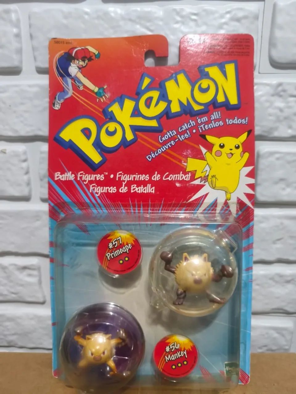 Pokémon Miniatura Tomy - Hasbro 1998
