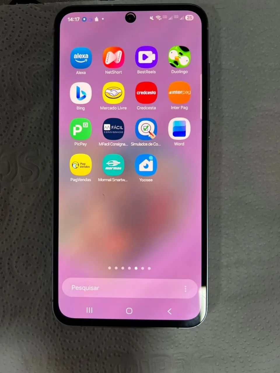 Vende se um A55 256 GB, 5Gsem marcas de uso possui nota fiscal  - Foto 3