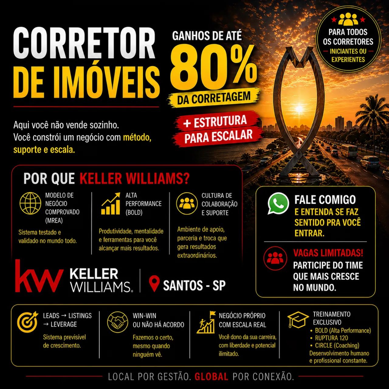 Corretor(a) Imobiliário(a) - Corretor de imóveis ganhe até 80% da Corretagem - Foto 2