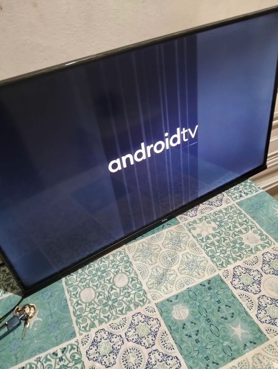 Televisão TCL 32 polegadas com defeito na tela - Foto 4