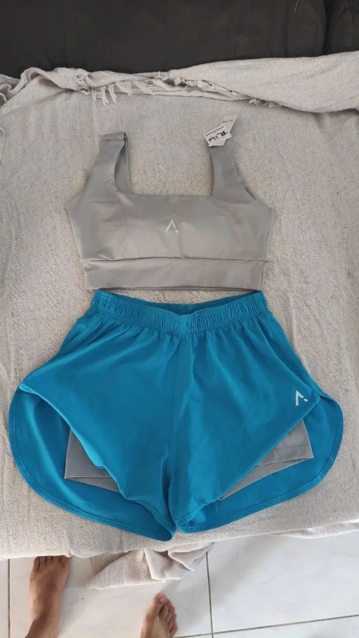 CONJUNTO SHORT DUPLO POLÍAMIDA PREMIUM  - Foto 3