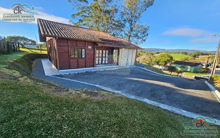 Casa com terreno espaçoso e lindo visual em Rancho Queimado - Foto 3
