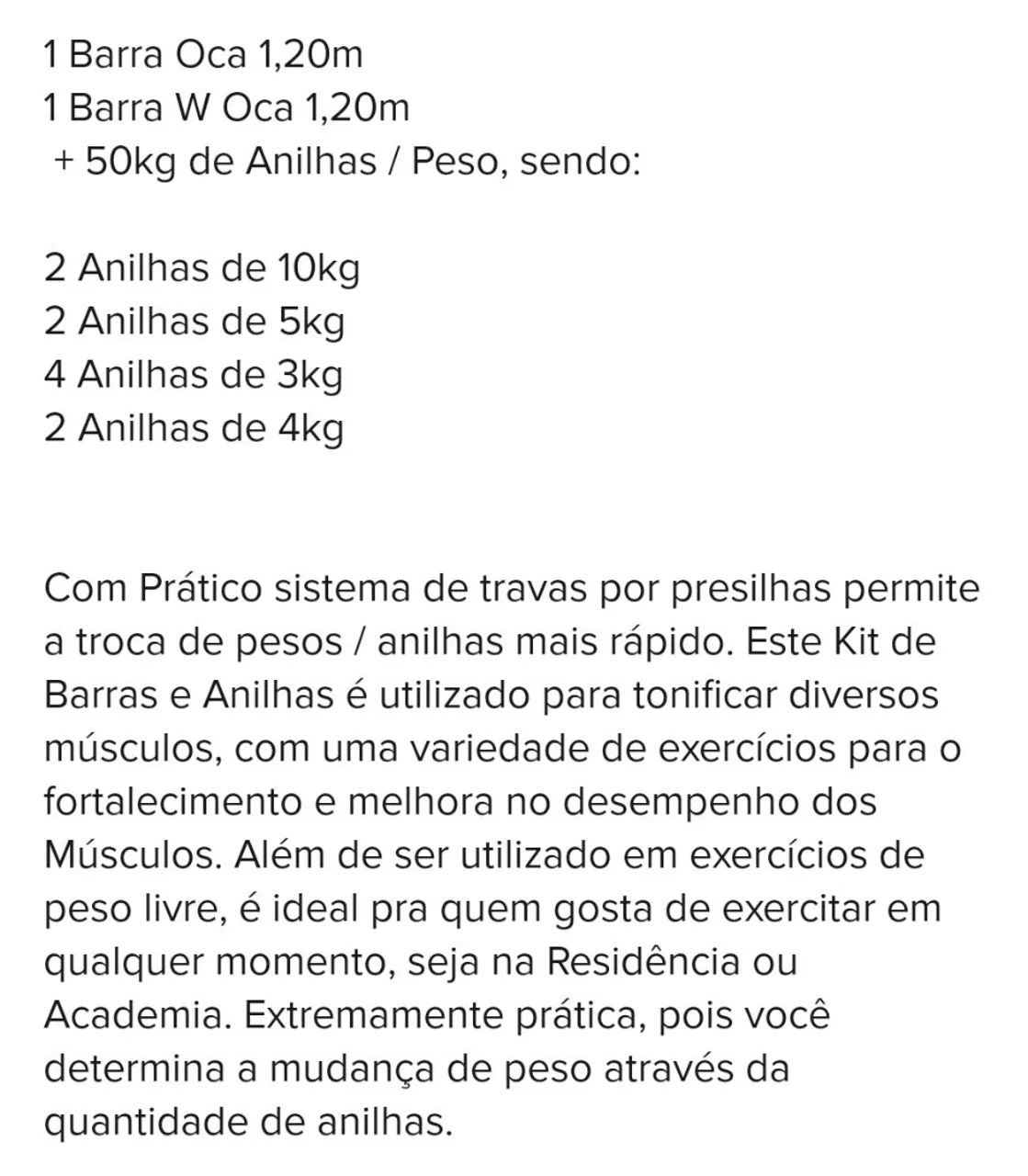 EQUIPAMENTO DE TREINO MUSCULAÇÃO  - Foto 3