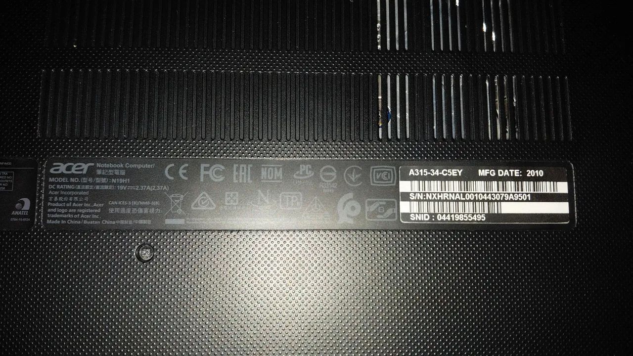 Notebook acer aspire 3. - Foto 2