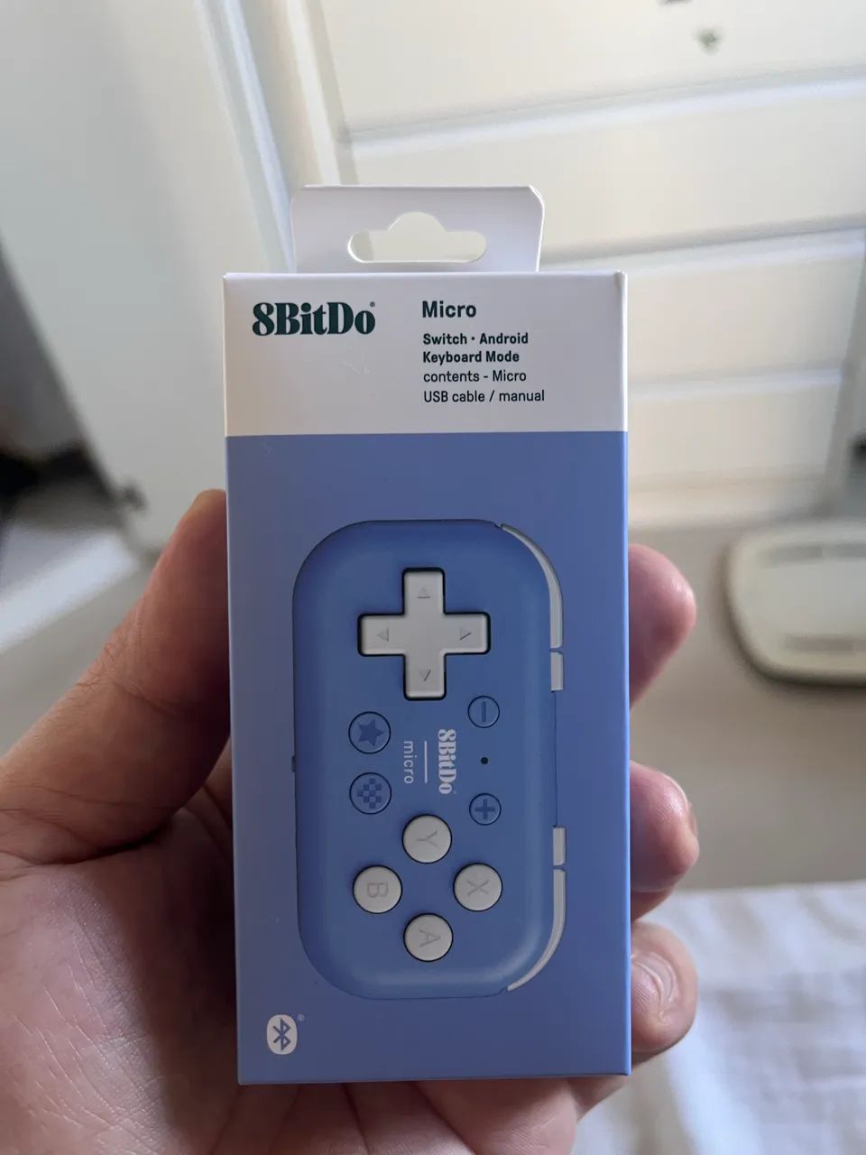 Mini controle 8bitdo - android, n switch, ios, win11, modo teclado - Foto 2