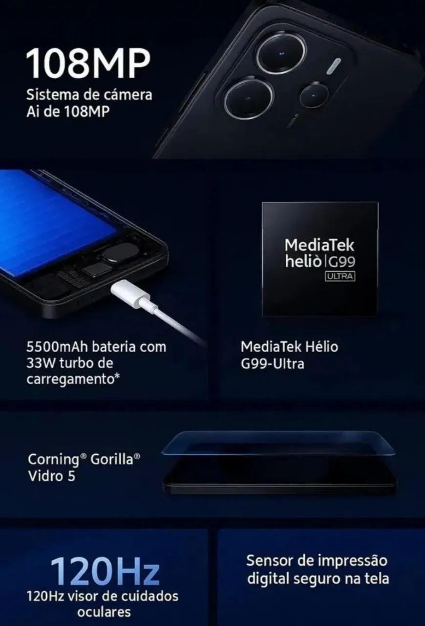 Redmi note 14 pra hoje - Foto 3
