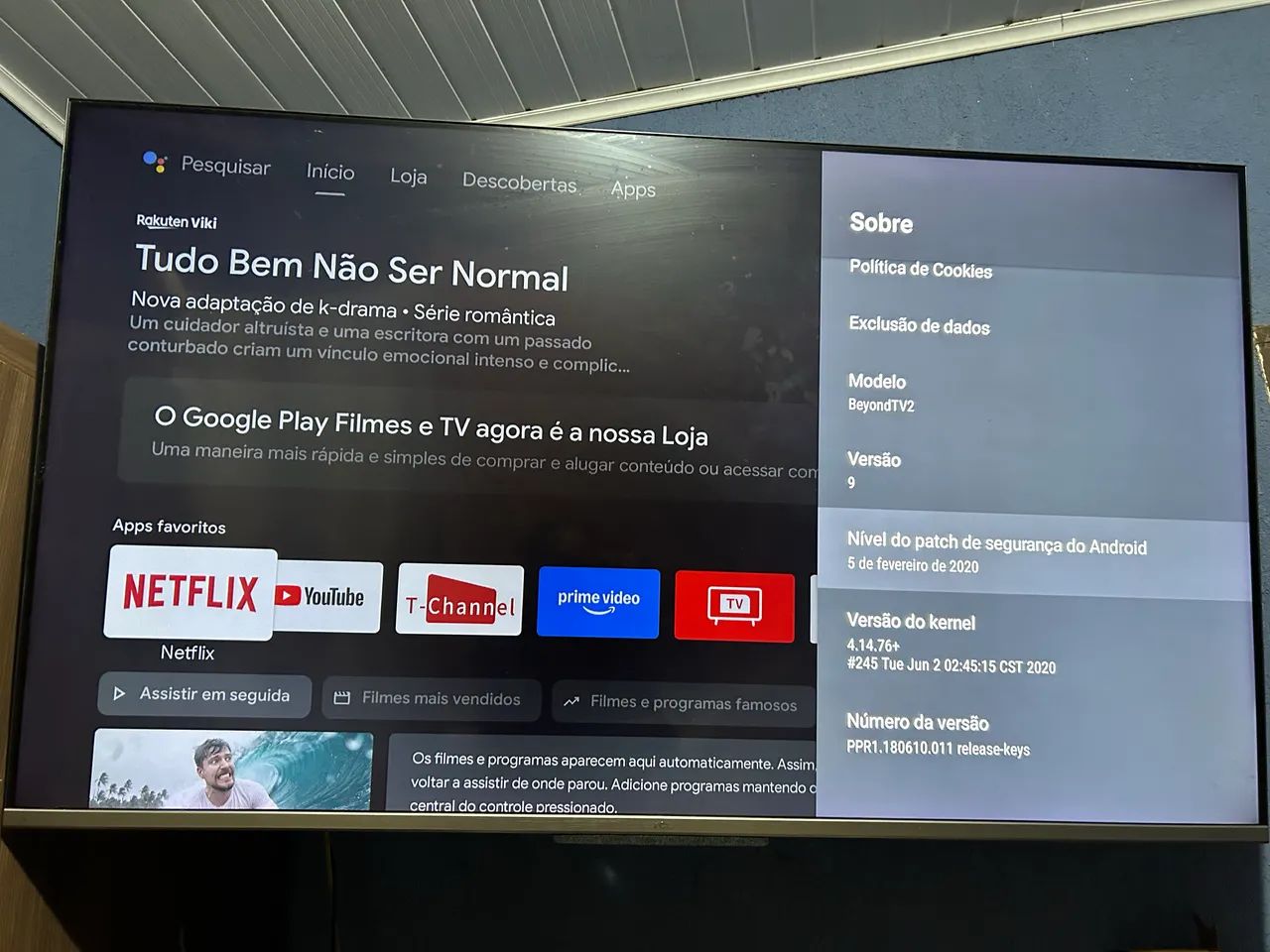 Vendo TV TCL 55?