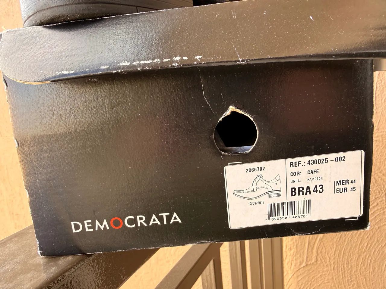 Sapato Democrata Marrom 43  - Foto 3