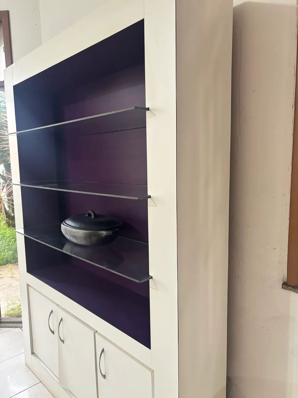 Cristaleira / estante vitrine de sala - Foto 3