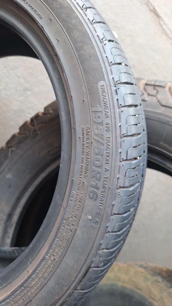 02 pneus 195/50  R16   - Foto 3
