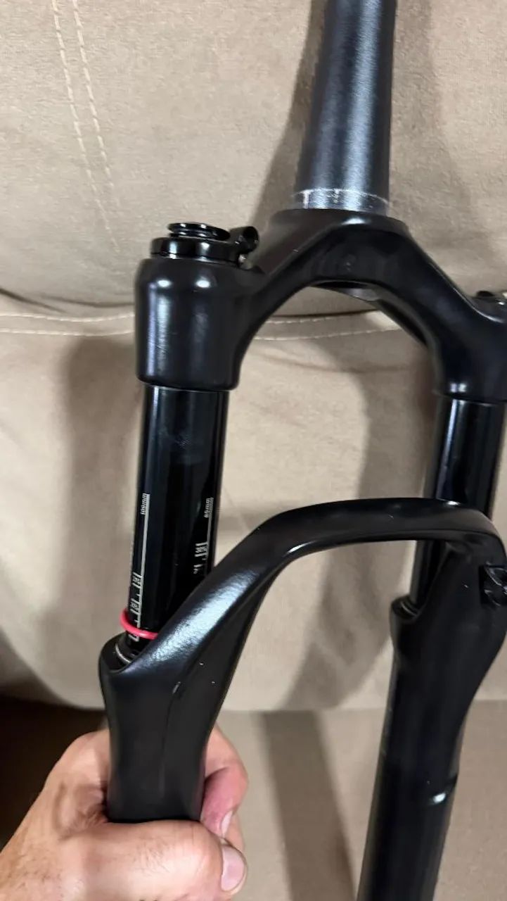 suspensão rock shox reba 100 mm, estado de nova . - Foto 2
