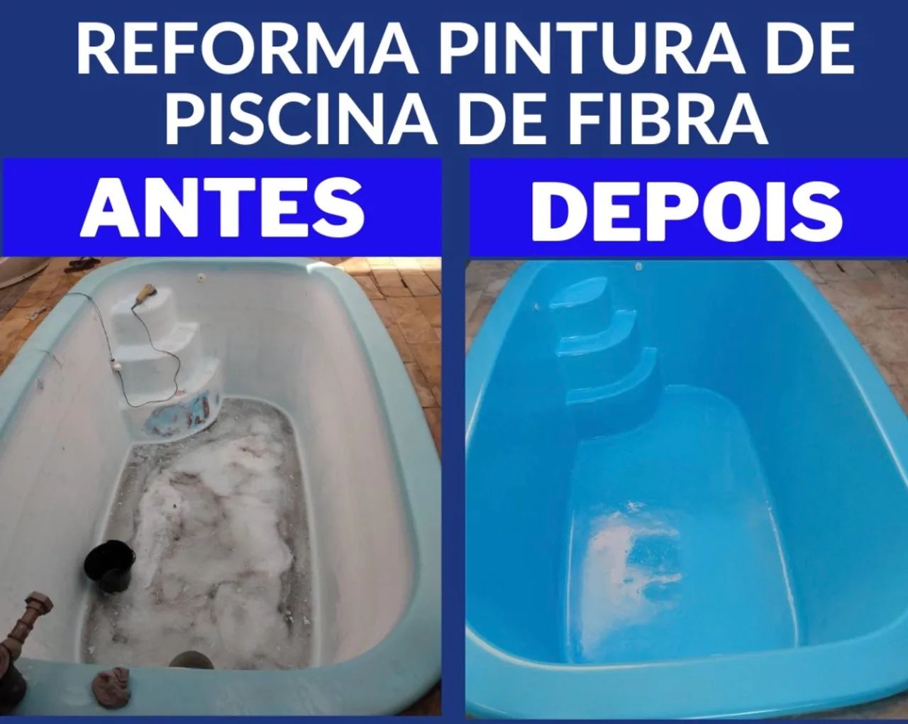 Pinturas em piscina de fibra  - Foto 4