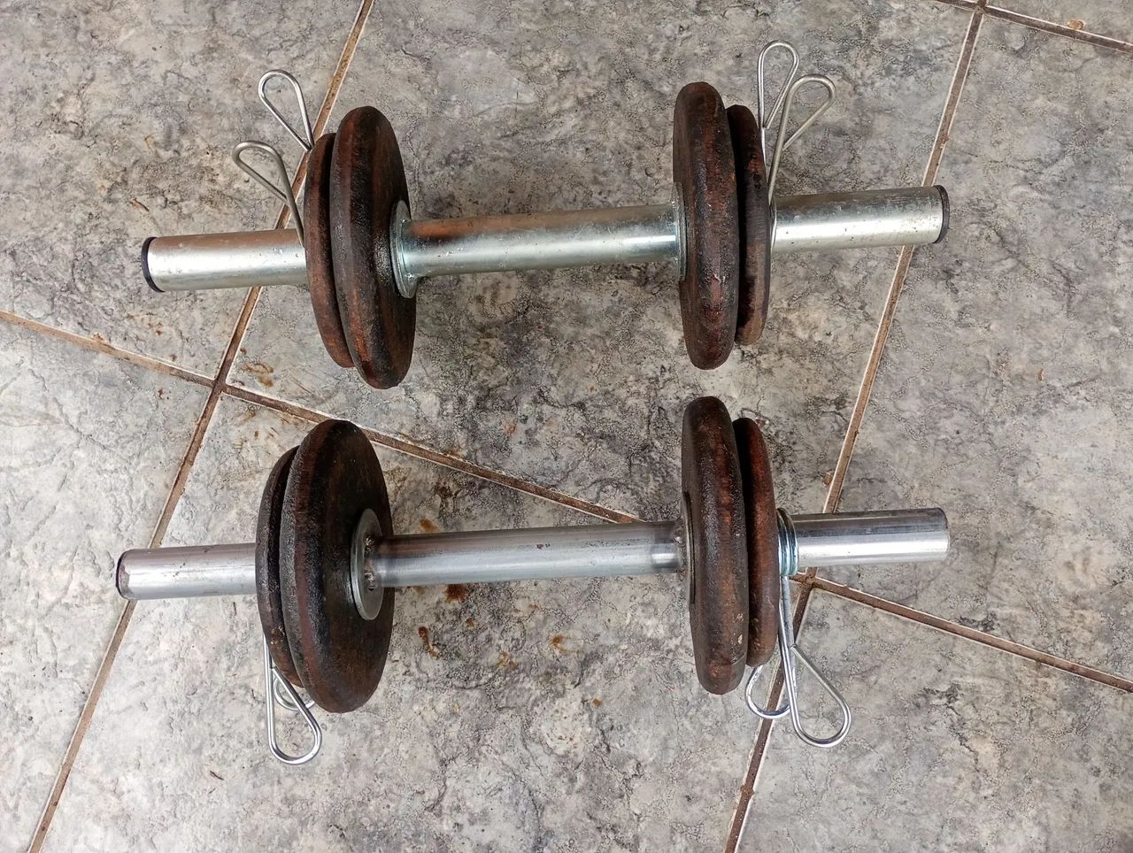 Halteres par com presilhas  - Foto 2