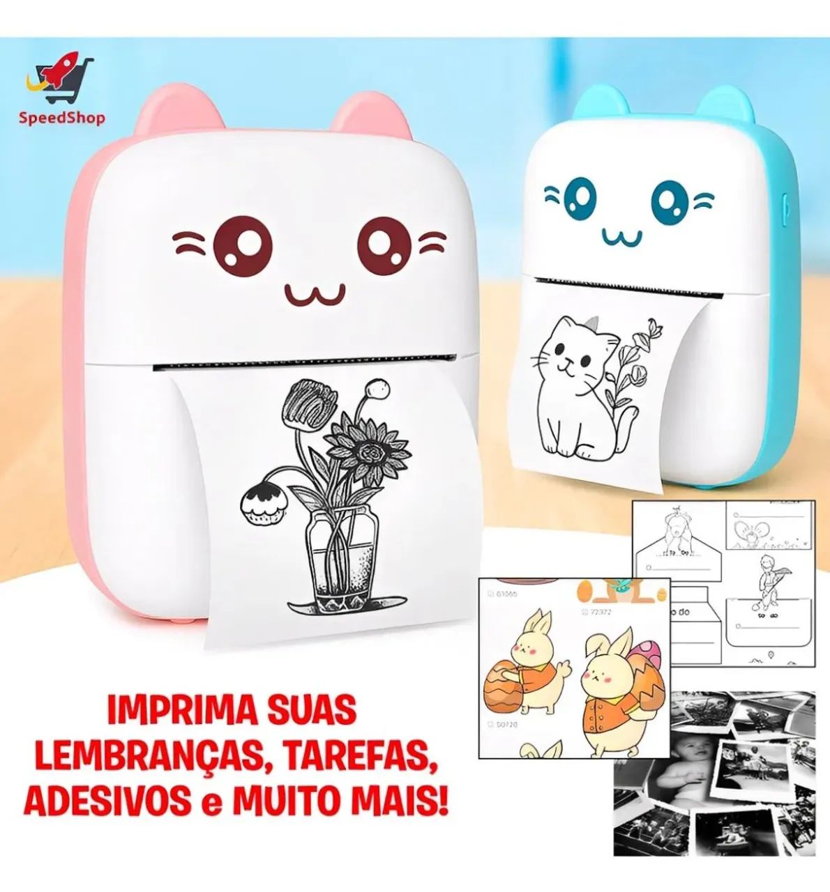 Mini impresora térmica portátil65082084324226121