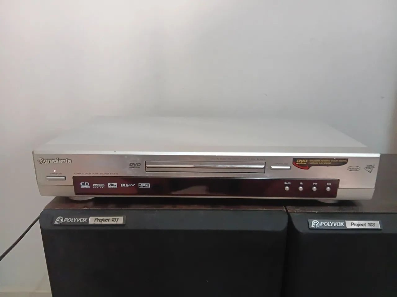 DVD Player Gradiente D-25/3