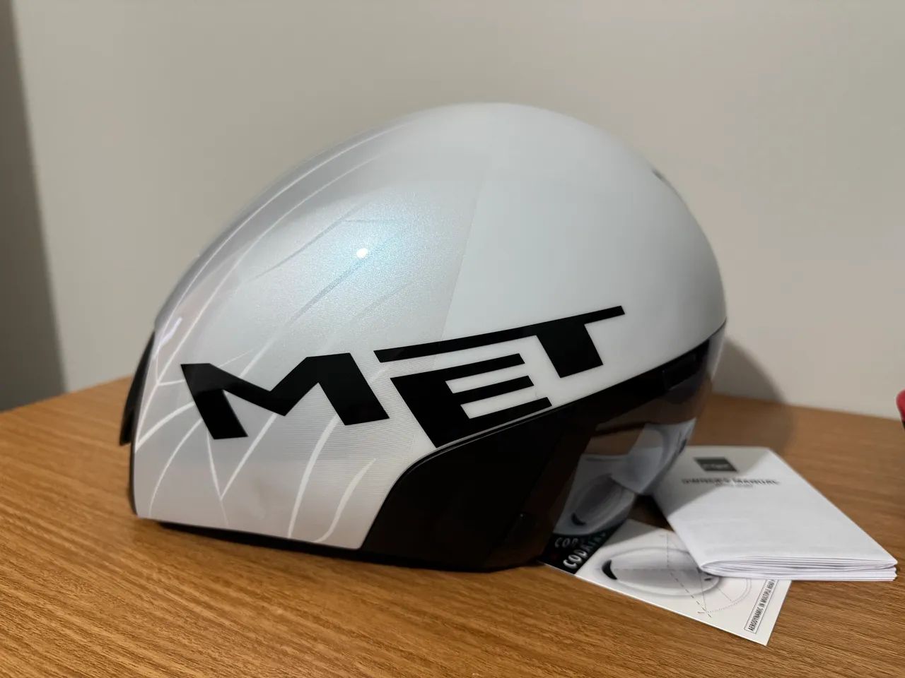 MET Codatronca - Capacete Aero TT/Triathlon - Tam. M - Foto 3