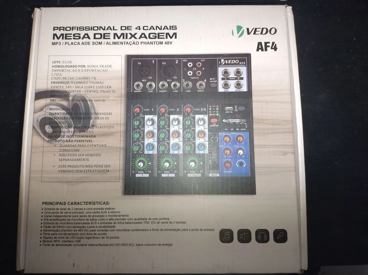 Mesa de som vedo af4  - Foto 4