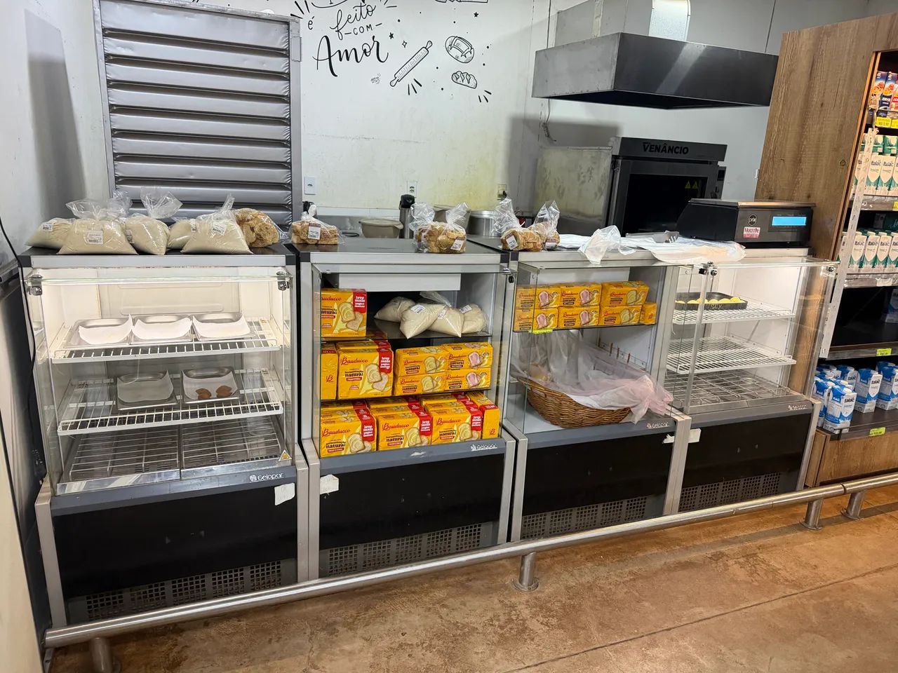 Balcão padaria 