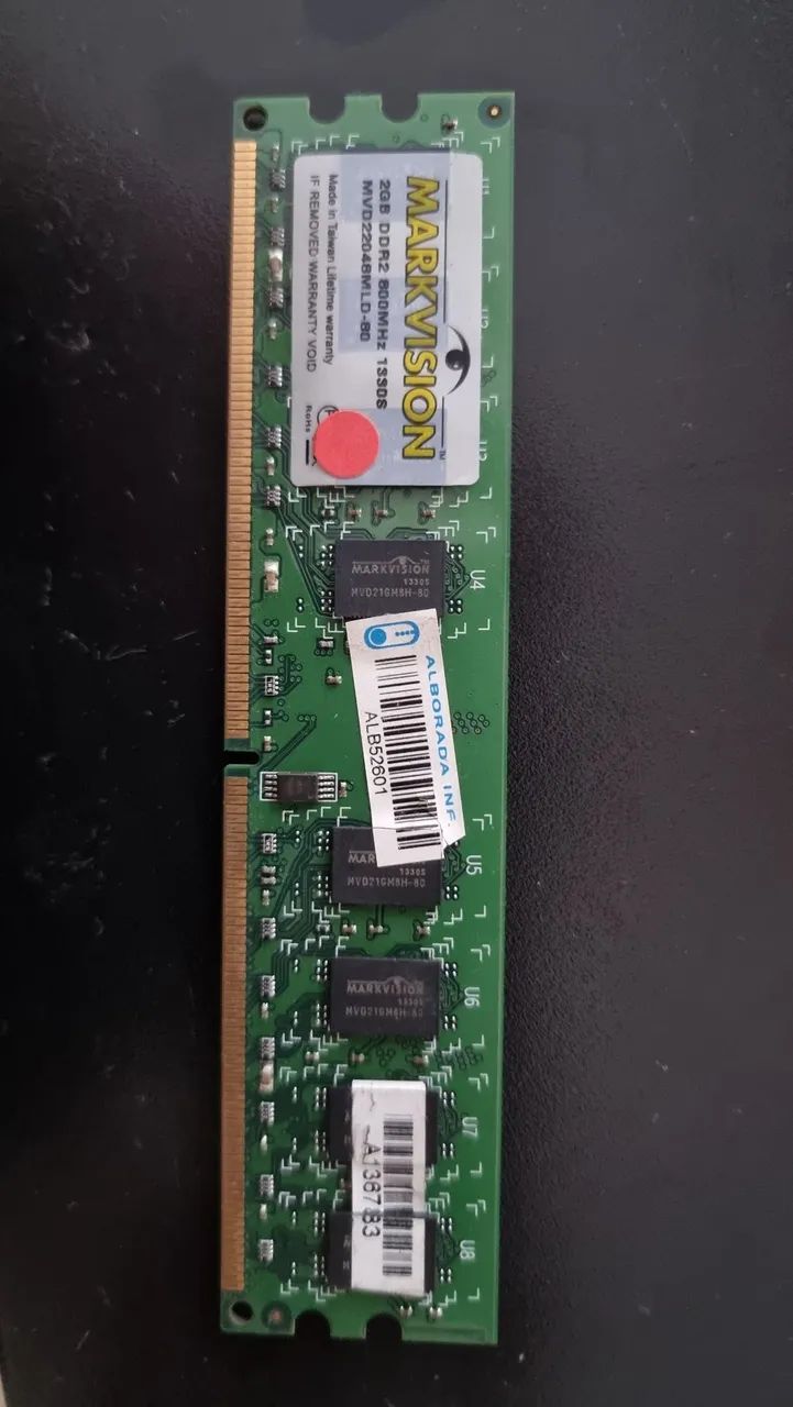 Processador core 2 duo e7200 + 2gb ddr2 + 1gb ddr2 + HD160gb - Foto 3
