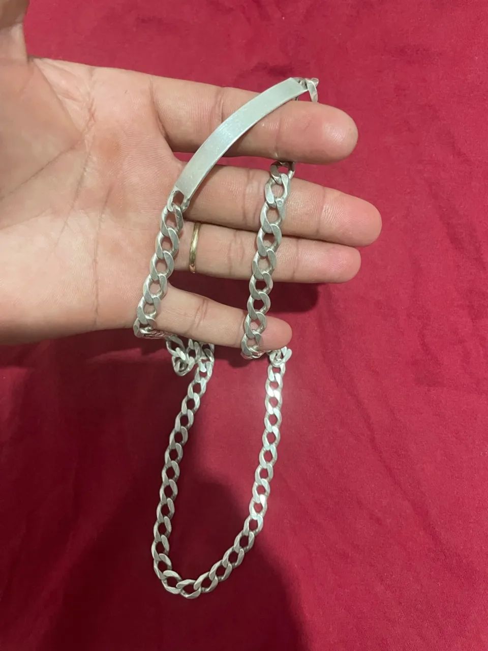 vendo corrente de prata  - Foto 4