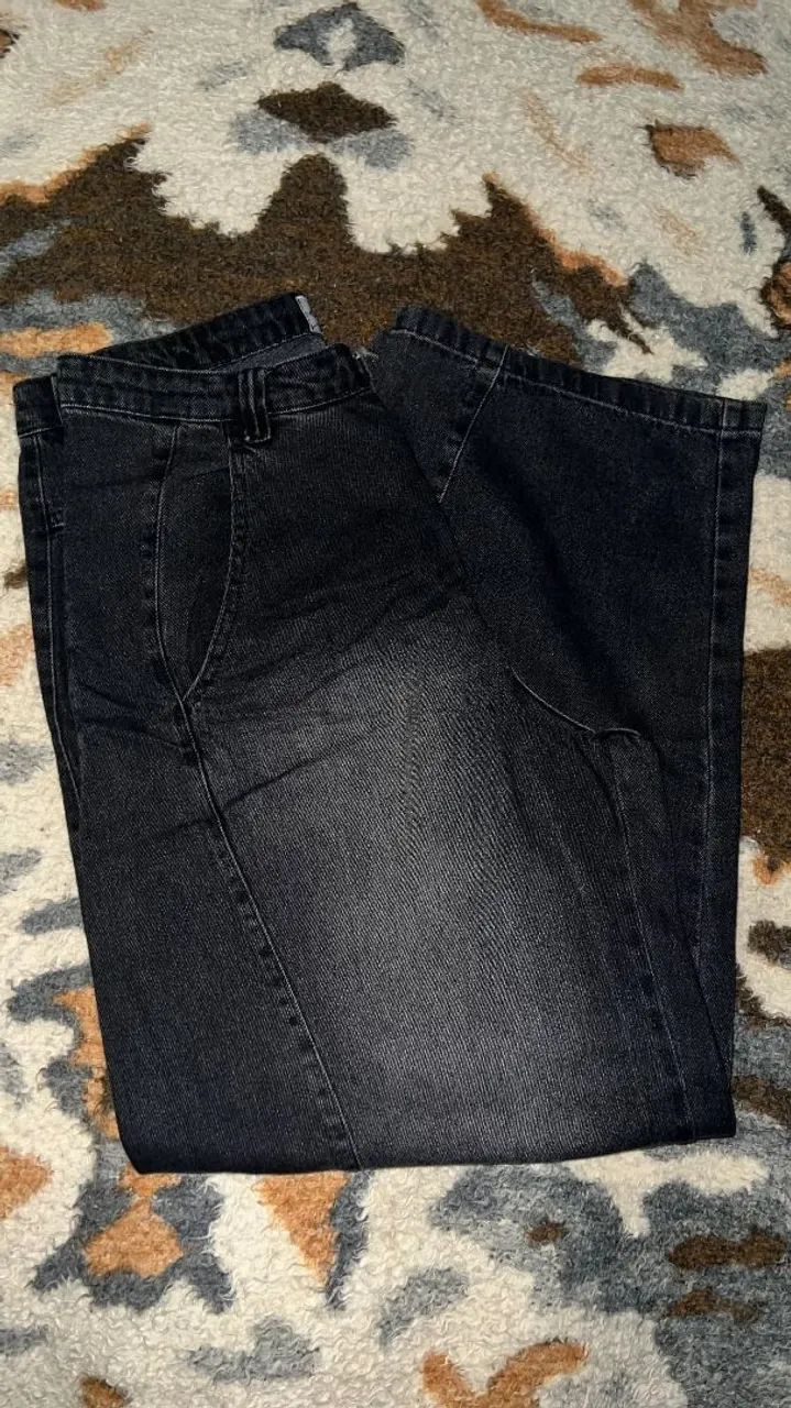 Calça Baggy Preta Overglow
