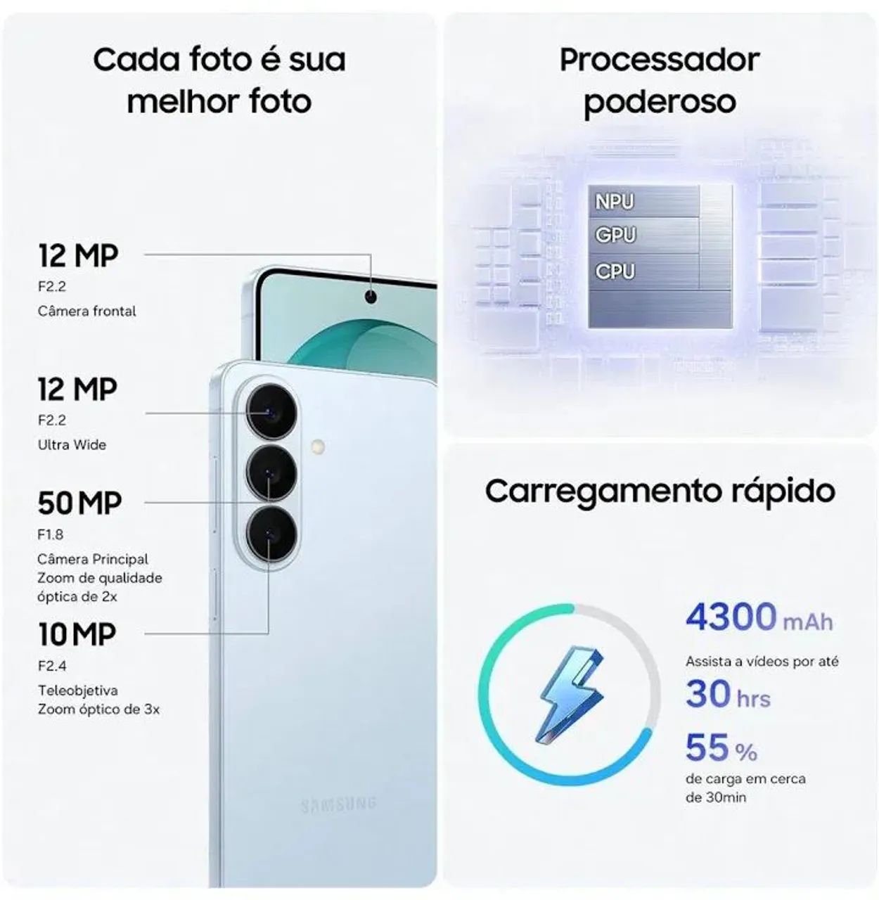 Celular s26 256Gb NOVO na caixa, lacrado - Foto 2