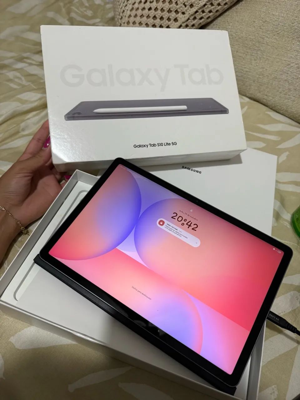 Vende-se Galaxy tab s10 lite 5g 128gb - Foto 2